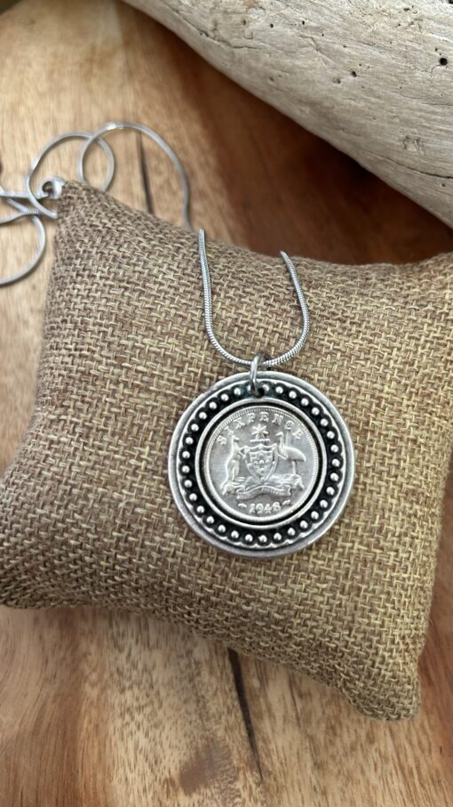 Timeless 1948 Sixpence Necklace - Image 3