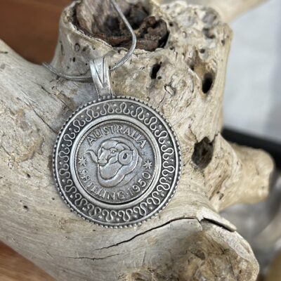 1950 Australian Shilling Legacy Necklace