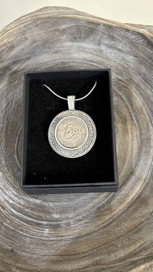 1950 Australian Shilling Legacy Necklace - Image 3