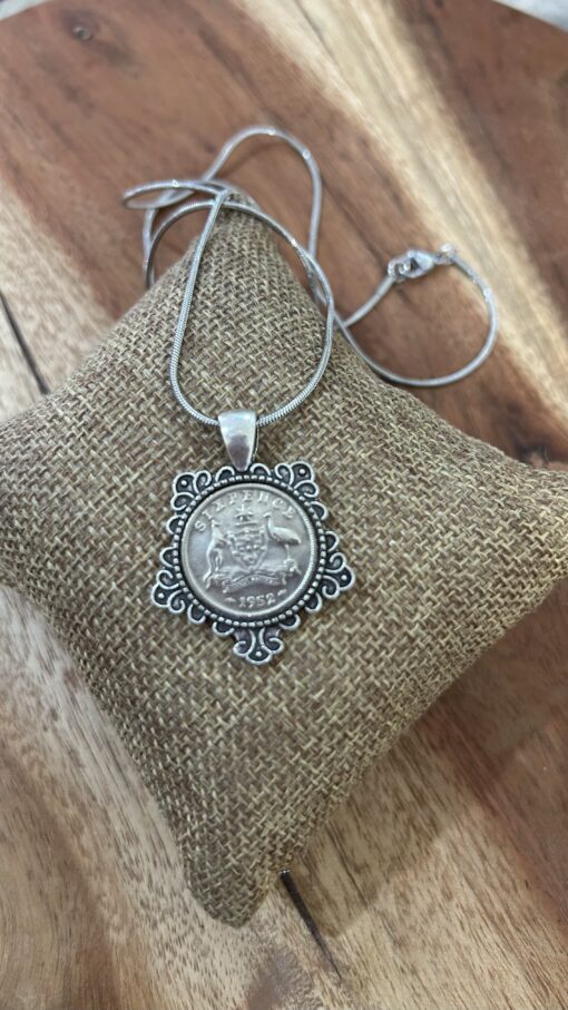 1952 Authentic Sixpence Necklace