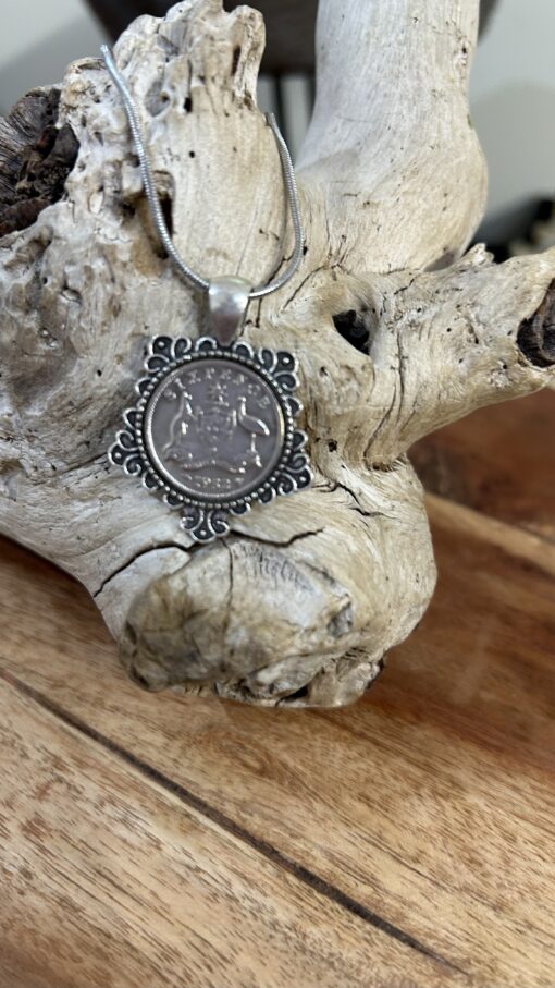 1952 Authentic Sixpence Necklace - Image 3