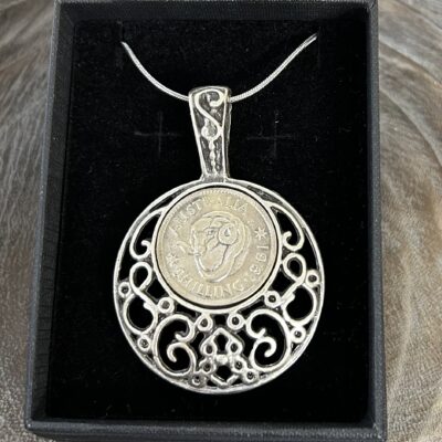 1961 Genuine Australian Shilling Necklace