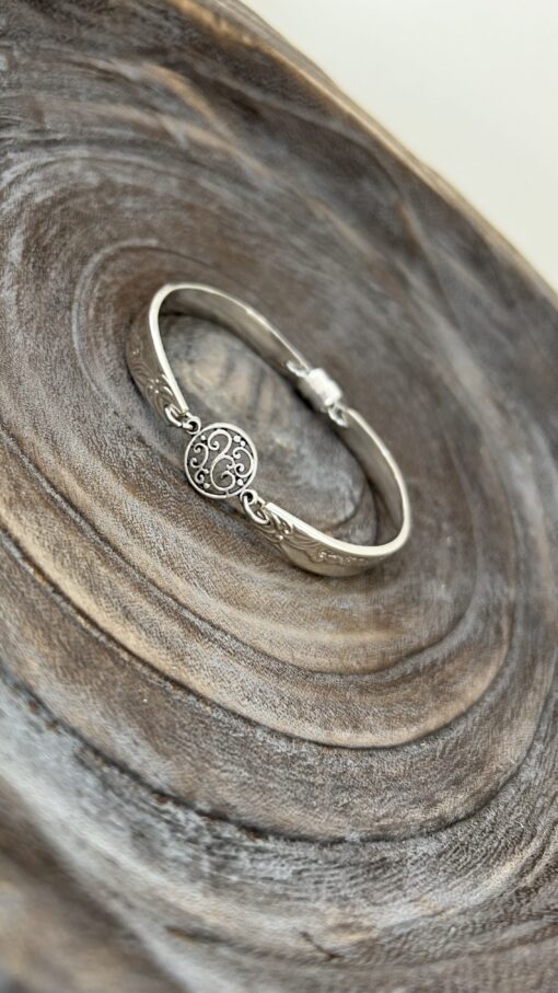 Filigree Connector Silverware Bracelet