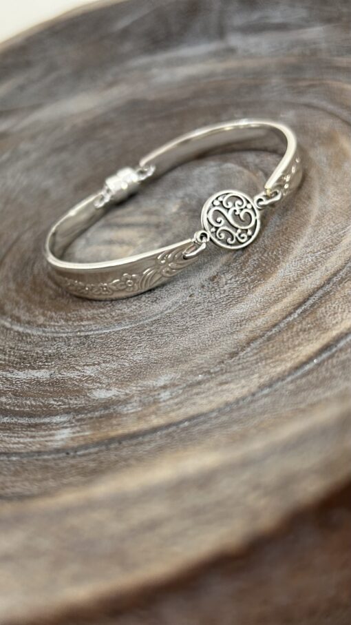 Filigree Connector Silverware Bracelet - Image 2