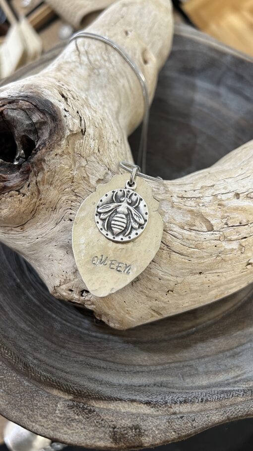 Queen Bee Spoon Necklace - Image 2