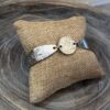 Vintage Fork Handle Bracelet with 1951 Australian Sixpence Coin - Image 2