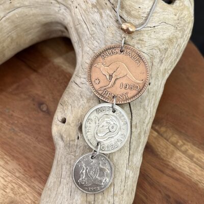 1952 Triple Coin Necklace
