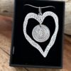 1958 Heart Coin Necklace - Image 2