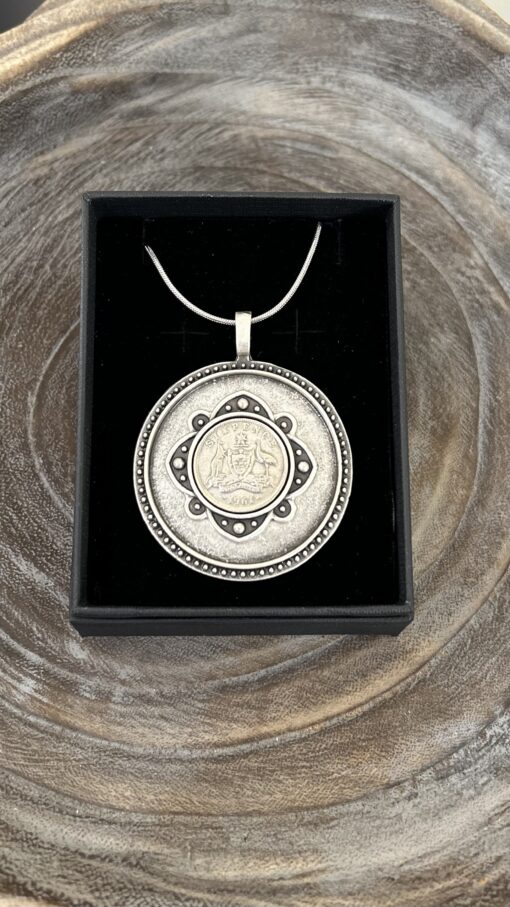 Unique 1961 Sixpence Necklace - Image 3