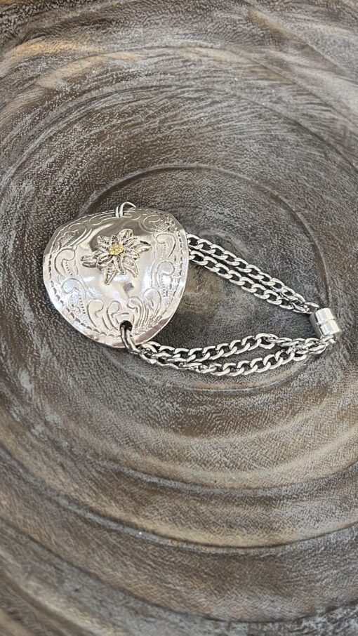 Rodd Silver Spoon Bowl Jasmine with Vintage Filigree - Image 4