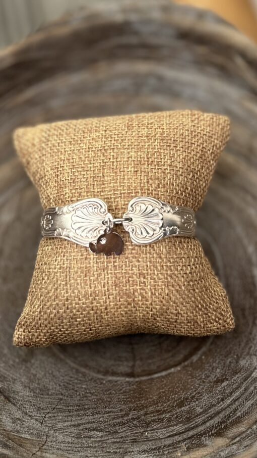 Kings Pattern Silverware Charm Bracelet - Image 3
