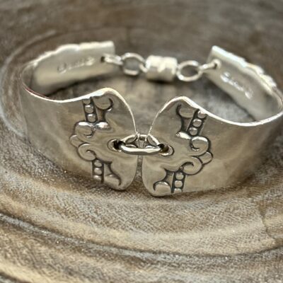 Danish Art Deco Silverware Bracelet