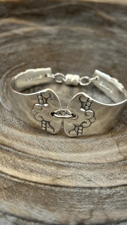 Danish Art Deco Silverware Bracelet