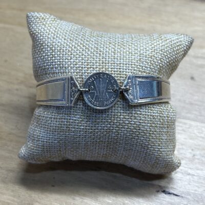 Treasured 1943 Threepence Coin Bracelet