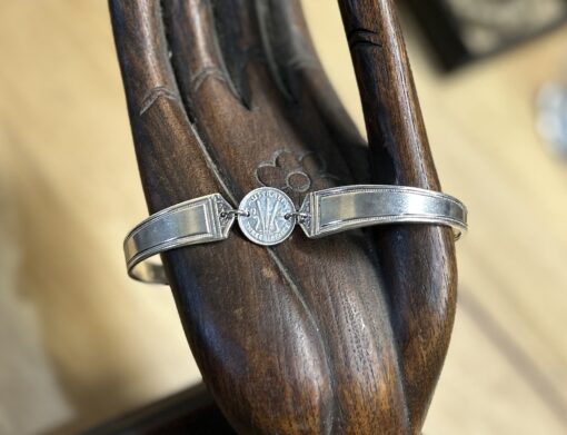 Treasured 1943 Threepence Coin Bracelet - Image 2