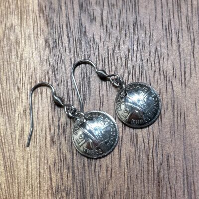 1943 Domed Coin Earrings