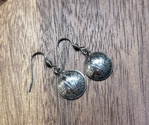 1943 Domed Coin Earrings