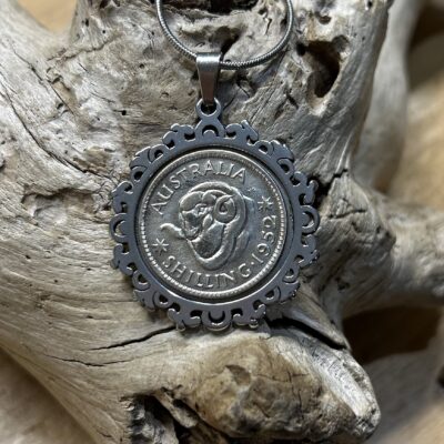 1952 Unisex Shilling Necklace