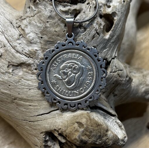 1952 Unisex Shilling Necklace