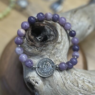 1953 Shilling Beaded Bracelet