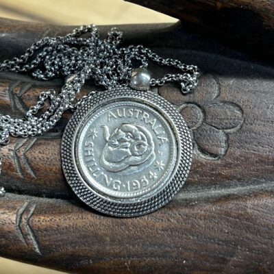 1954 Unisex Shilling Necklace