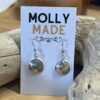 Domed 1963 Threepence Earrings - Image 2