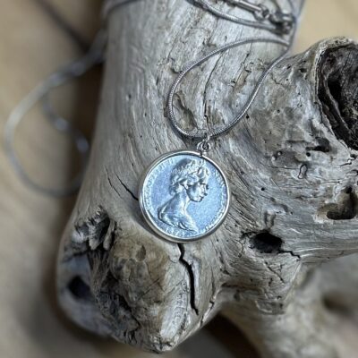 Genuine 1979 New Zealand Coin Necklace