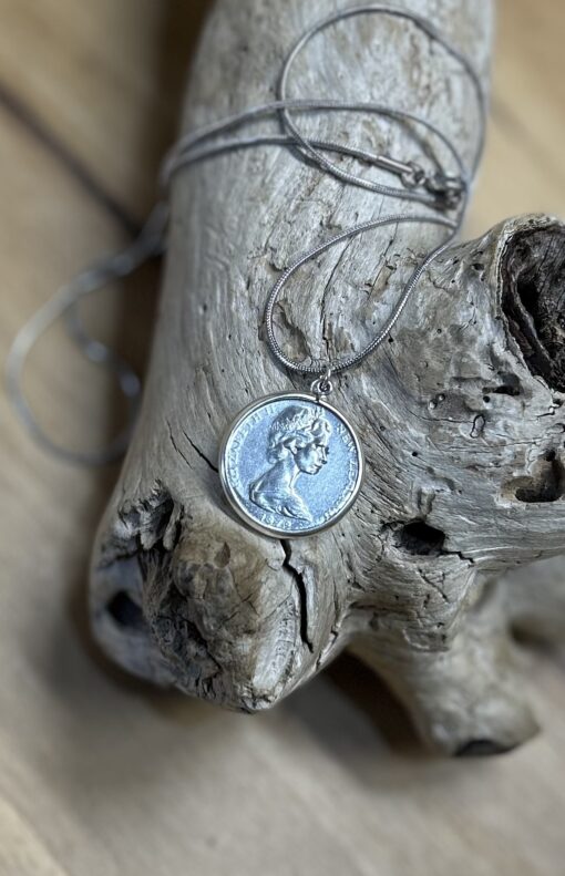 Genuine 1979 New Zealand Coin Necklace