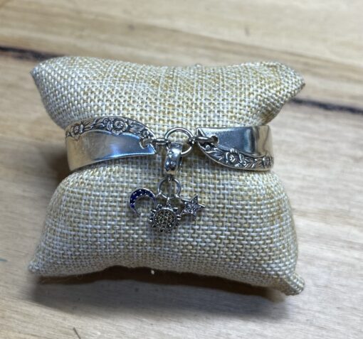 1948 Brittany Rose Silverware Bracelet - Image 4