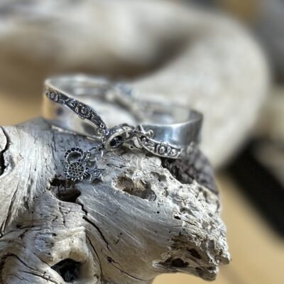 1948 Brittany Rose Silverware Bracelet