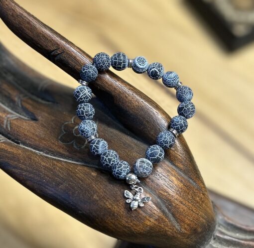Crackle Bead Bee Bracelet - Image 2